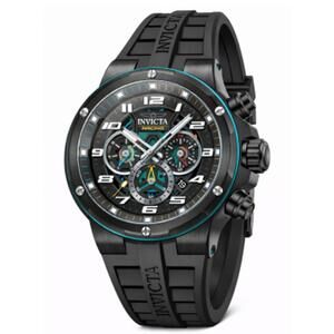 Invicta S1 Rally Stage Grid Men's Watch - 49mm, Black (50263)
